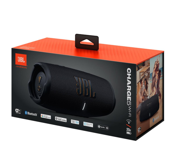 JBL CHARGE 5 WiFi Czarny - 1186009 - zdjęcie 9